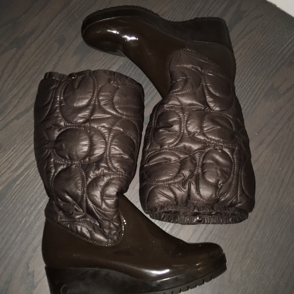 COACH weather boots (rain/snow)